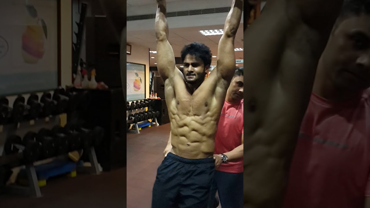 Sudheer Babu Six packs training with Kunal Gir - YouTube