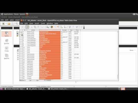 Video: Kā izveidot tabulu OpenOffice bāzē?