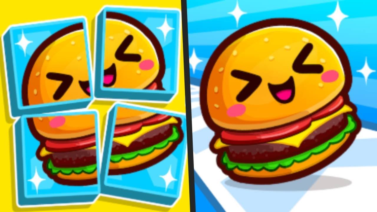 FOOD SORT vs FOOD RUN - New Levels Best UPDATE Satisfying Mobile Gameplay (Android/ios)