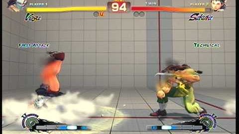 Doctor Rouse (Sakura) vs. Bank  (Vega)