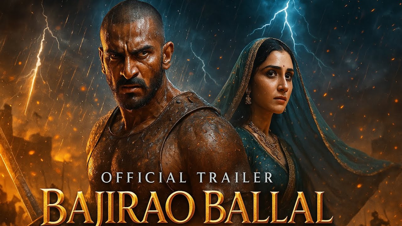 Bajirao Ballal Official Trailer | Watch Full Epic 8K Cinematic Trailer ...