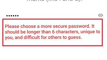 Facebook Messenger Please Choose A More Secure Password. It should be longer Problem Solve
