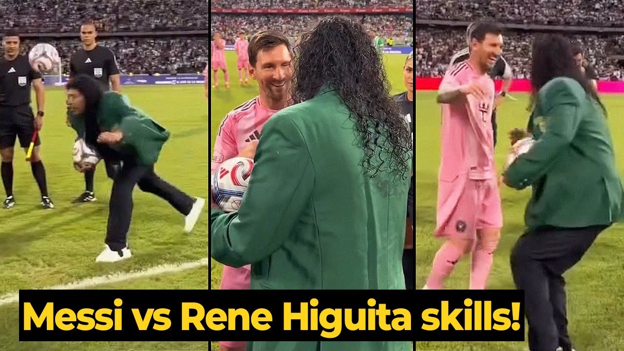 Messi DID THIS to René Higuita during Inter Miami vs Atletico Nacional