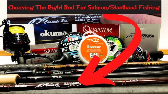 Salmon Fishing With Spinners (BEGINNERS) Rods - Reels - Line - Spinners +  Setup 