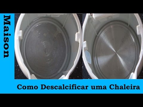 Vídeo: Como descalcificar uma chaleira usando ácido cítrico