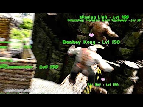 Tactically Inserting Several Gigantopithecus into a Spider Infested Castle in ARK #Shorts - Tactically Inserting Several Gigantopithecus into a Spider Infested Castle in ARK #Shorts