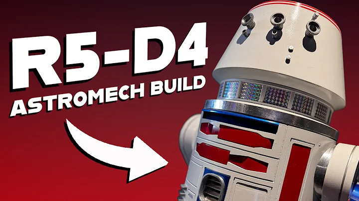 We Built an R5-D4 Droid Using a SEWER PIPE!