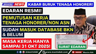 Download Lagu Surat Resmi! Batas Akhir 31 Okt 2025!Pemutusan Kerja Tenaga Honorer Sudah MASUK DATABASE BKN \u0026 BELUM MP3 Download Lagu Surat Resmi! Batas Akhir 31 Okt 2025!Pemutusan Kerja Tenaga Honorer Sudah MASUK DATABASE BKN \u0026 BELUM MP3