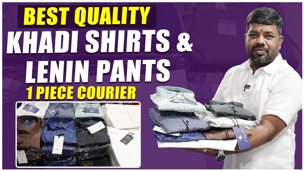 Best Quality Khadi Shirts & Lenin Pants Collection For Men 1 Piece ...