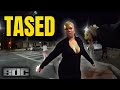 One Tased, Three Arrested Outside a Club