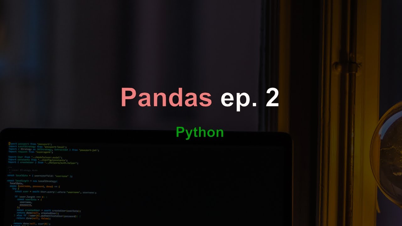 Library Pandas pada Bahasa Pemrograman Python Ep. 2 - YouTube