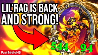 Scaling with the NEW LIL'RAG! | Hearthstone Battlegrounds