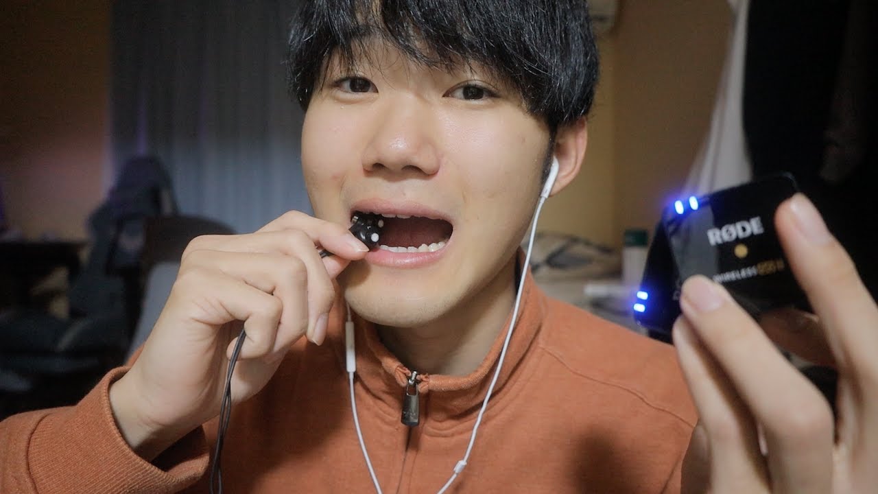 【ASMR】マイクを噛む音聞き比べ！マウスサウンド、タッピング