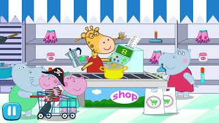 Hippo 🌼 Game update 🌼 Supermarket 🌼 Shopping Games for Kids 🌼 Cartoon Game Review screenshot 4