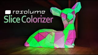 Resolume - Colored Slices with the Slice Colorizer