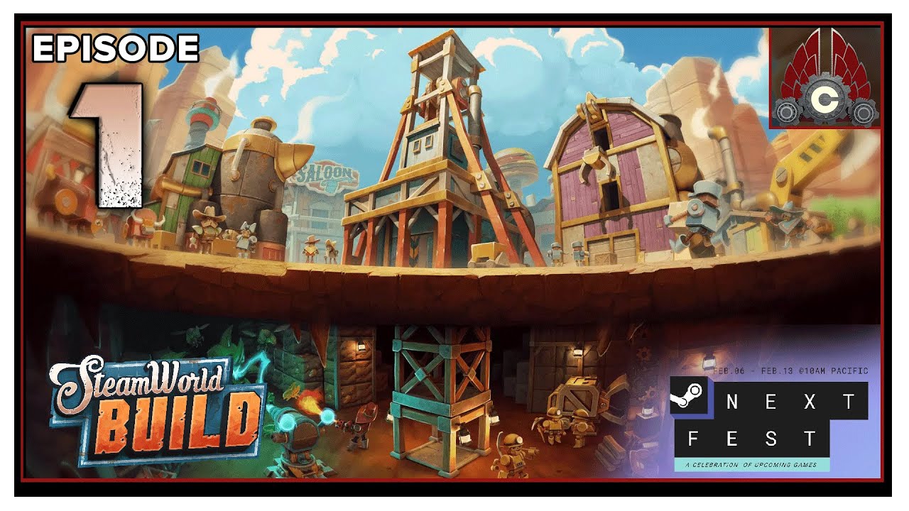 CohhCarnage Plays SteamWorld Build Demo - Episode 1