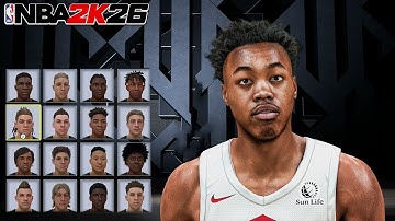 NBA 2K26 Best Scottie Barnes Face Creation
