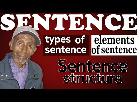 Elements Of Sentence በአማርኛ