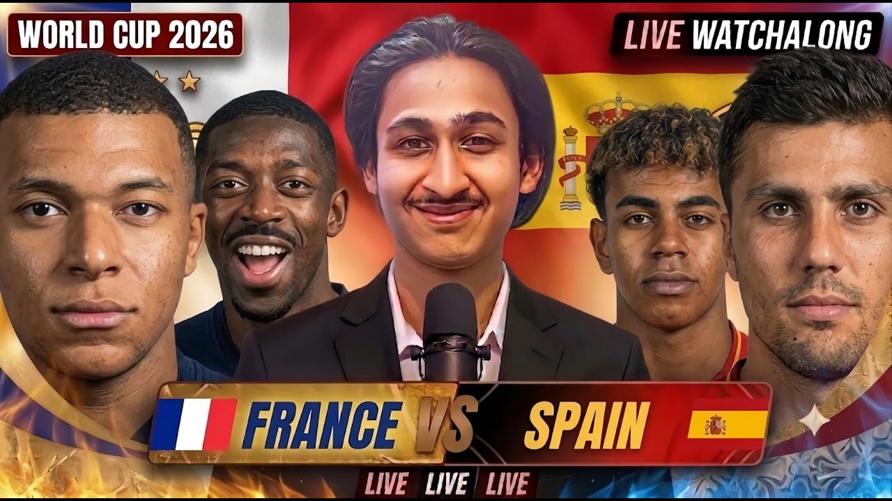 FRANCE VS SPAIN || WORLD CUP 2026 LIVE !!