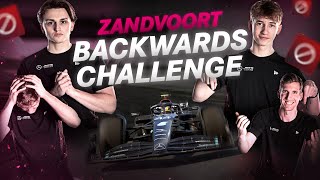 I’ve got DAMAGE! 😰 | Zandvoort Backwards Challenge