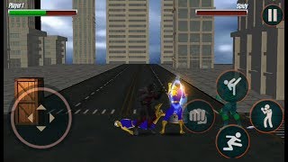 Bat Hero Rope Superhero Adventure | Batman Vs Spider Vs Bad Hero Vs Flash - Android GamePlay screenshot 3