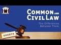 What is the difference between Common and Civil Law?