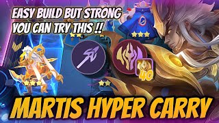 HYPER MARTIS IMMORTAL LANCER TITAN MODE CARRY GAME | MAGIC CHESS MLBB