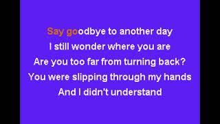 Aerosmith - What  Could Have Been Love Karaoke