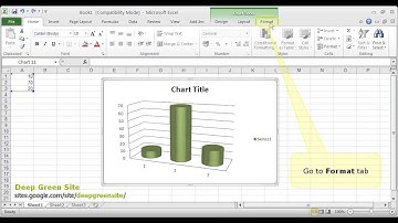 MS Excel 2010 / How to change shape style of chart