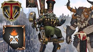 EVIL SHORT! Chaos Dwarfs vs Beastmen - Total War Warhammer 3