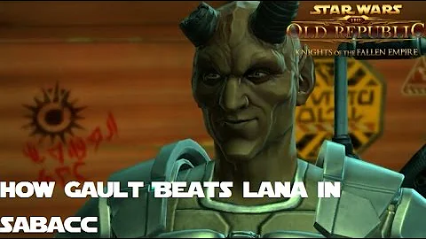 Star Wars The Old Republic How Gault Beat Lana In ...