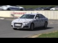 2016 audi a4 spied on the nordschleife