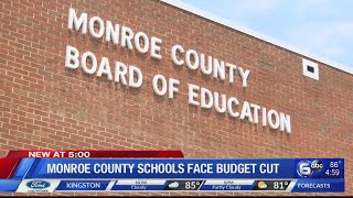 Monroe County Schools face budget cut