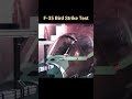 F-35 #birdstrike Test