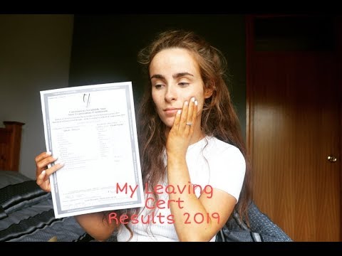 OPENING MY LEAVING CERT RESULTS ( LIVE) 2019