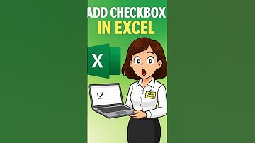 Create Checkbox in Excel! (Add Checkbox in Excel) #excel #exceltips #checkbox