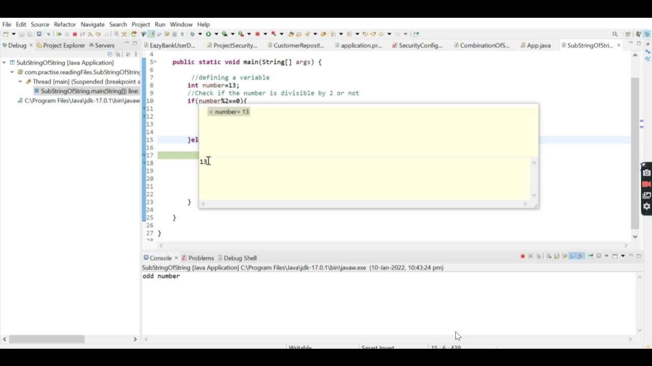 Debug Java Code in Eclipse || Eclipse in Debug Mode || 2022 - YouTube