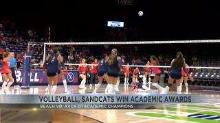 Arizona volleyball, sandcats win academic honors