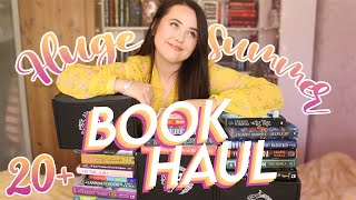 ☀️HUGE summer book haul and unboxing☀️