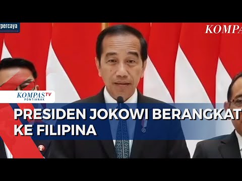 Pernyataan Pers Presiden Jokowi sebelum Bertolak ke Filipina, Vietnam, &amp; Brunei Darussalam