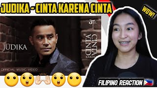 Download Lagu JUDIKA - CINTA KARENA CINTA!!! WOAH! SUARANYA SANGAT TINGGI DAN KUAT!!! [FILIPINO REACTION🇵🇭] MP3