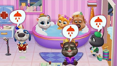 MY TALKING TOM FRIENDS: UP GAMEPLAY 2023 PART 2 ~ IOS, WALKTHROUGH, ANDROID, MOBILE GAME