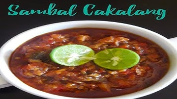 Resep Sambal Cakalang bikin nagihhh...