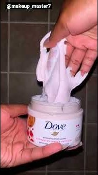 Dove exfoliating body polish pomegranate seeds & shea butter