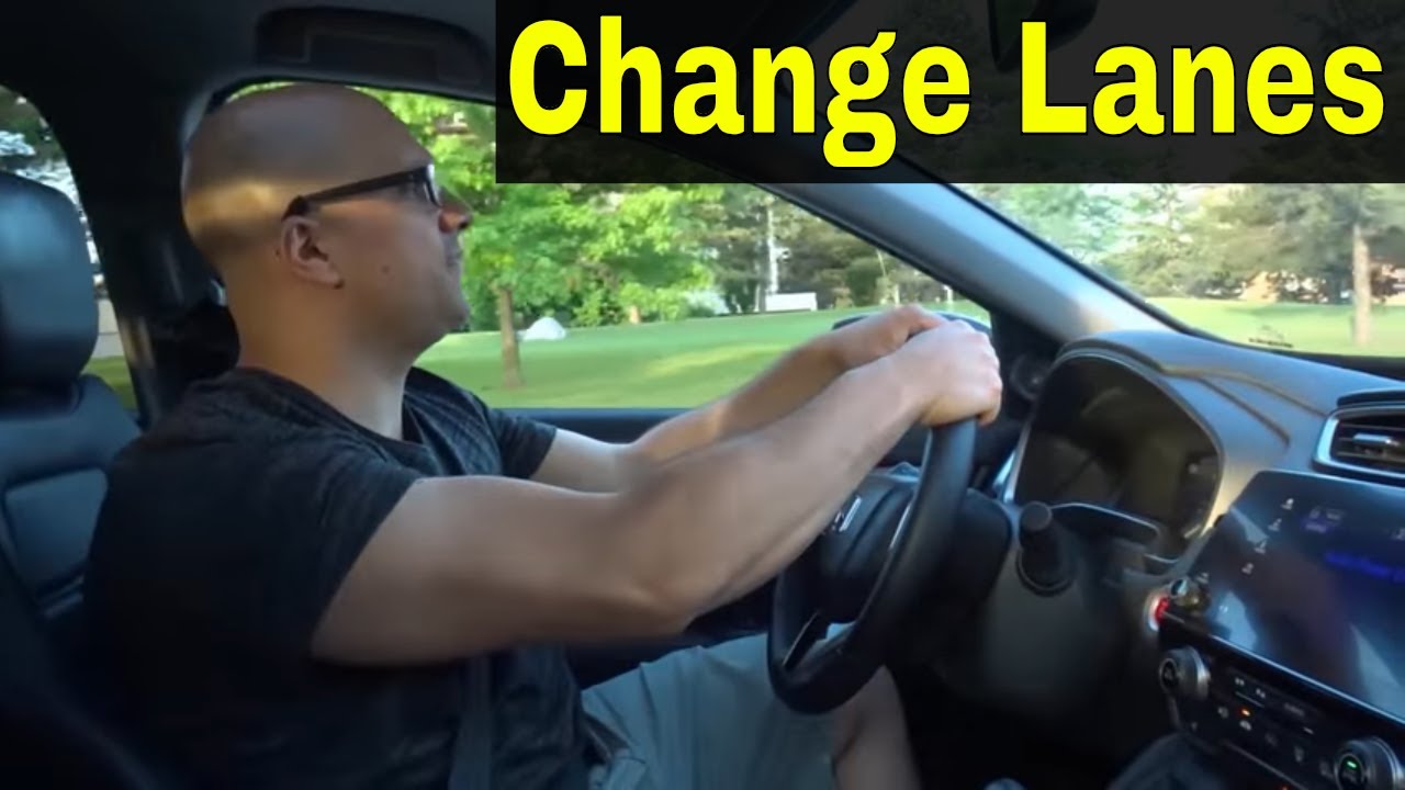 How To Change Lanes In Less Than 10 Seconds-Driving Lesson