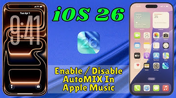 How To Enable / Disable AutoMIX In Apple Music iOS 26