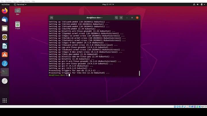 Install pre-compiled ARM cross-compiler onto Ubuntu Linux.