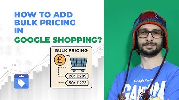How To Add Bulk Price In Google Merchant Center or Shopping
