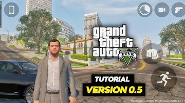 Tutorial- GTA5 V Mobile Beta Test ( Android/IOS ) Version 0.5 | RTX ANDROIDGAMER