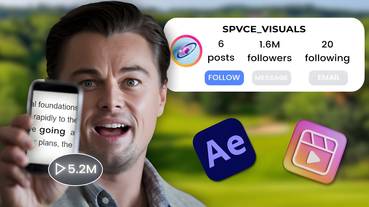 How To Edit This Viral Instagram Reel Match Cut Text Effect